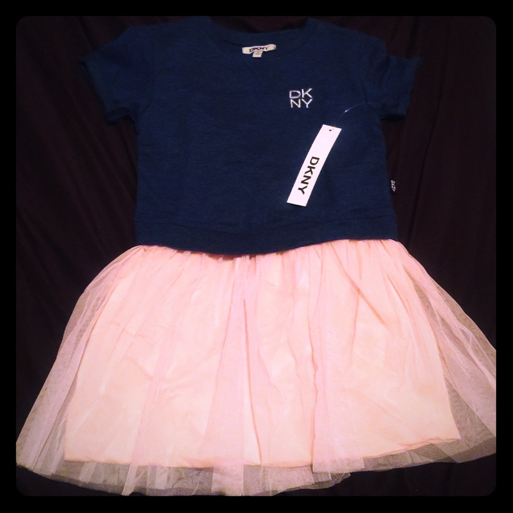 DKNY SWEATER/TUTU DRESS SZ 6 BNWT